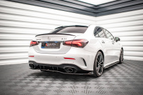 Mercedes A35 AMG Sedan W177 2018+ Bakre Splitter (Med Splitters) V.2 Maxton Design